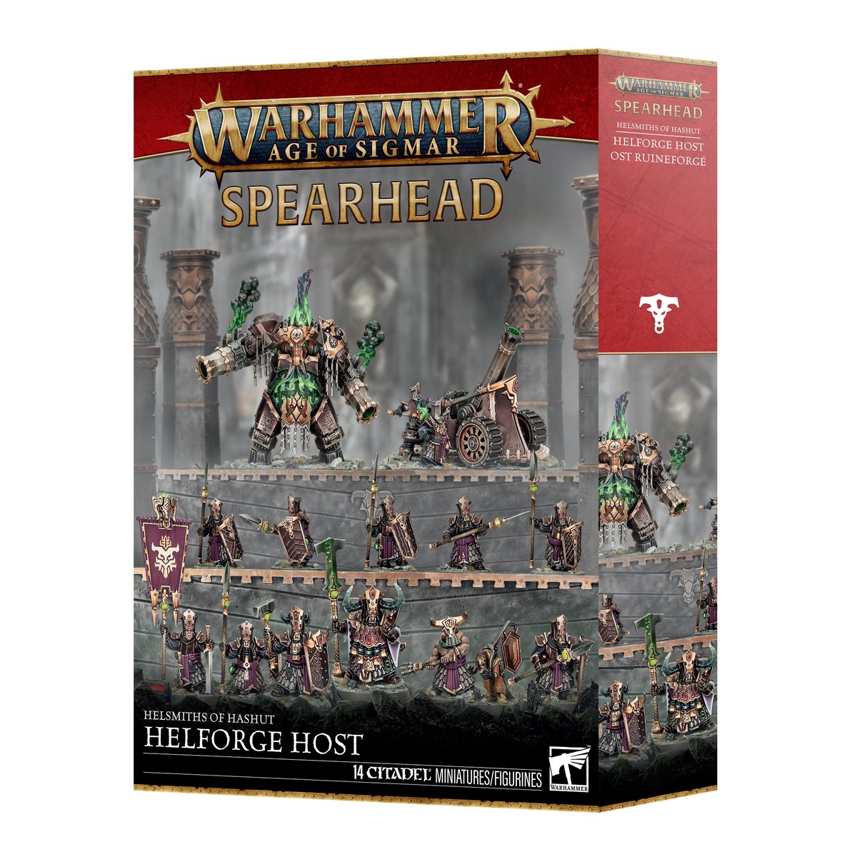 Age of Sigmar Spearhead Helsmiths of Hashut Helforge Host