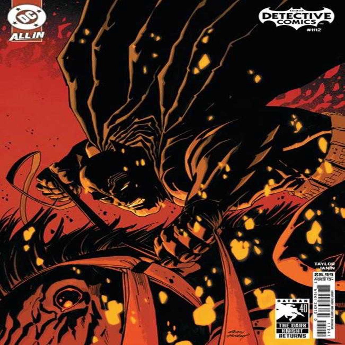 Detective Comics #1112 Cover D Andy Kubert Dark Knight Returns 40 Th Anniversary Card Stock Variant