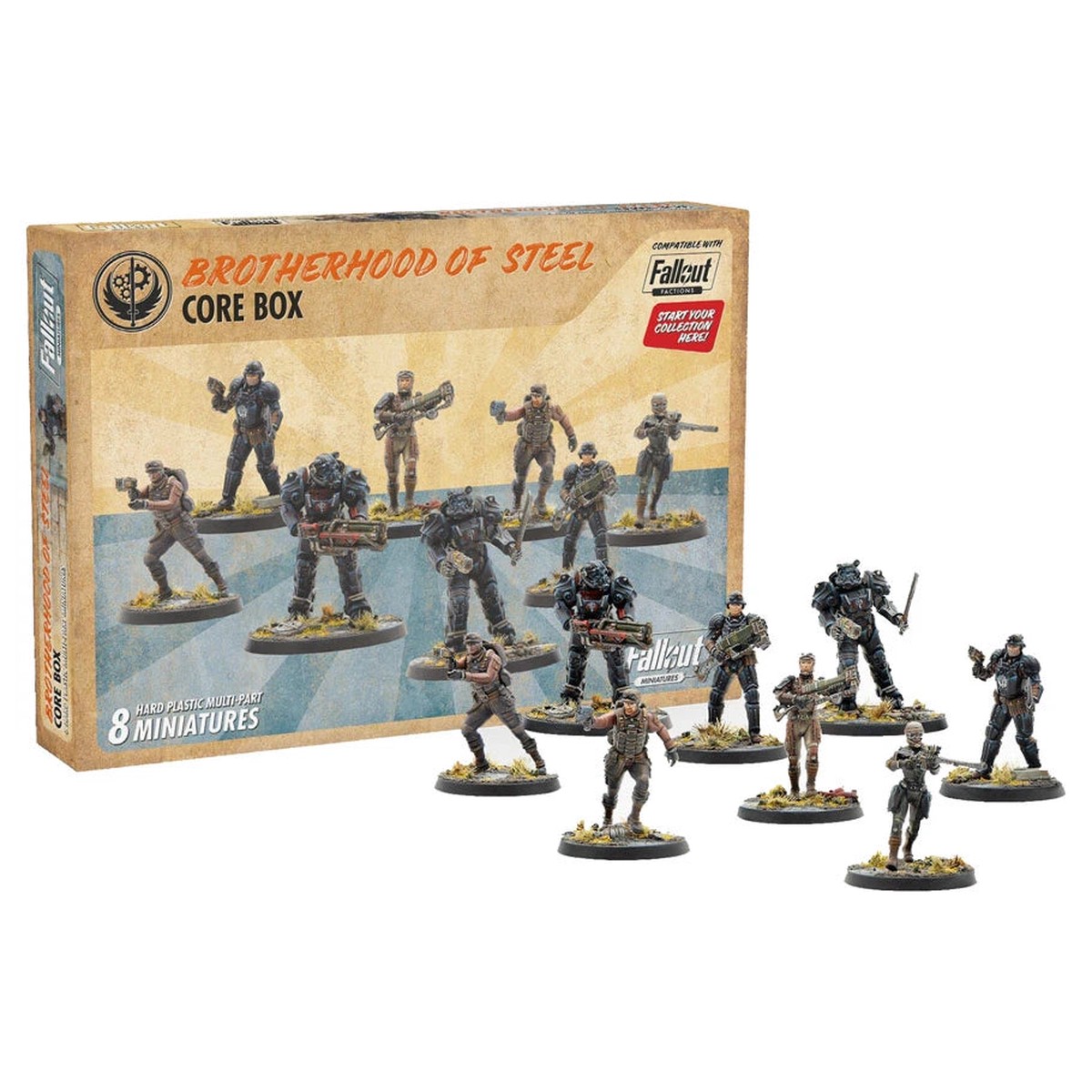 Fallout Miniatures Brotherhood of Steel