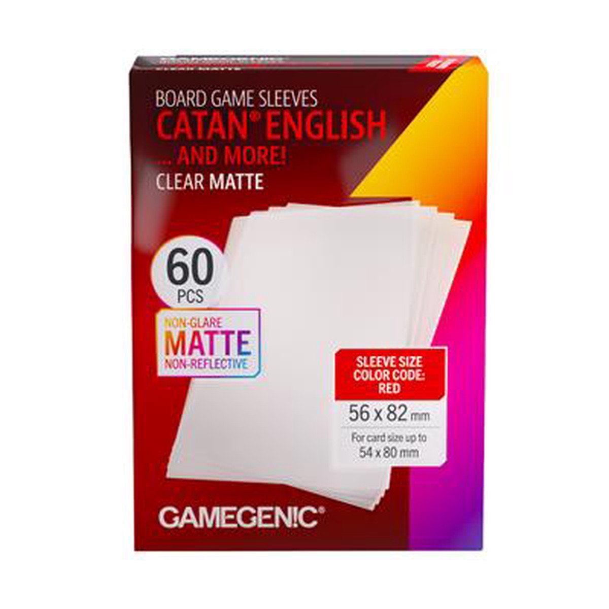 Gamegenic Board Game Sleeves CATAN English Matte