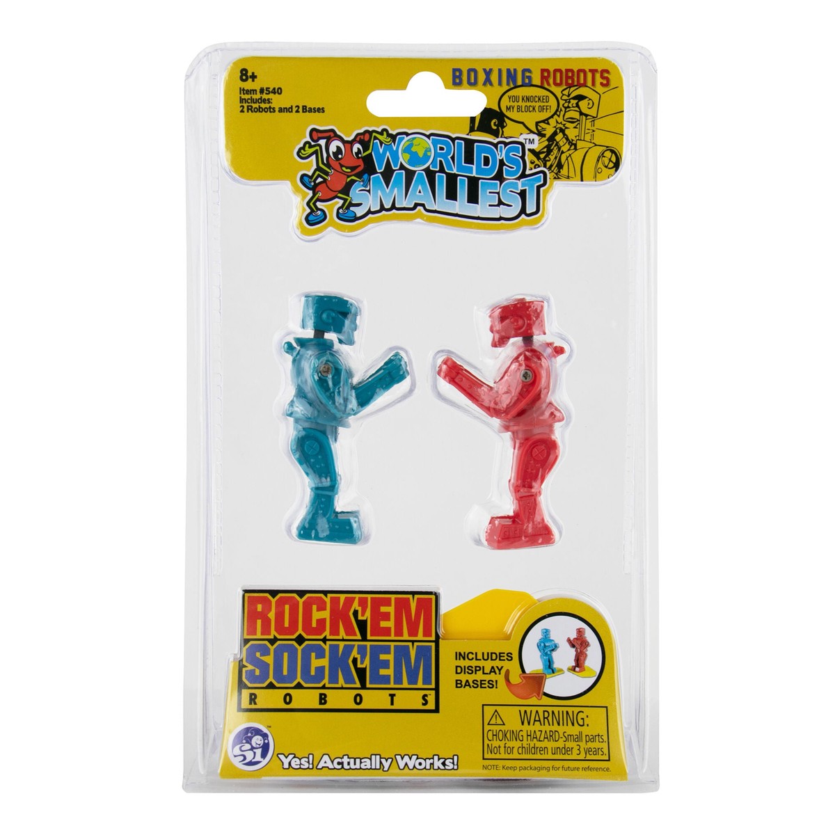 World's Smallest Rock'em Sock'em Robots