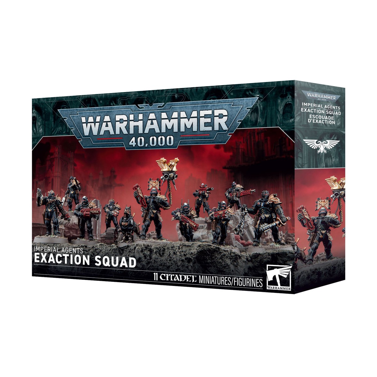 40K Imperial Agents Exaction Squad