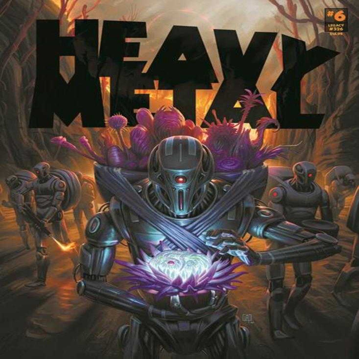 Heavy Metal Magazine #6 Cover A Flavio Greco Plagia(Mature)