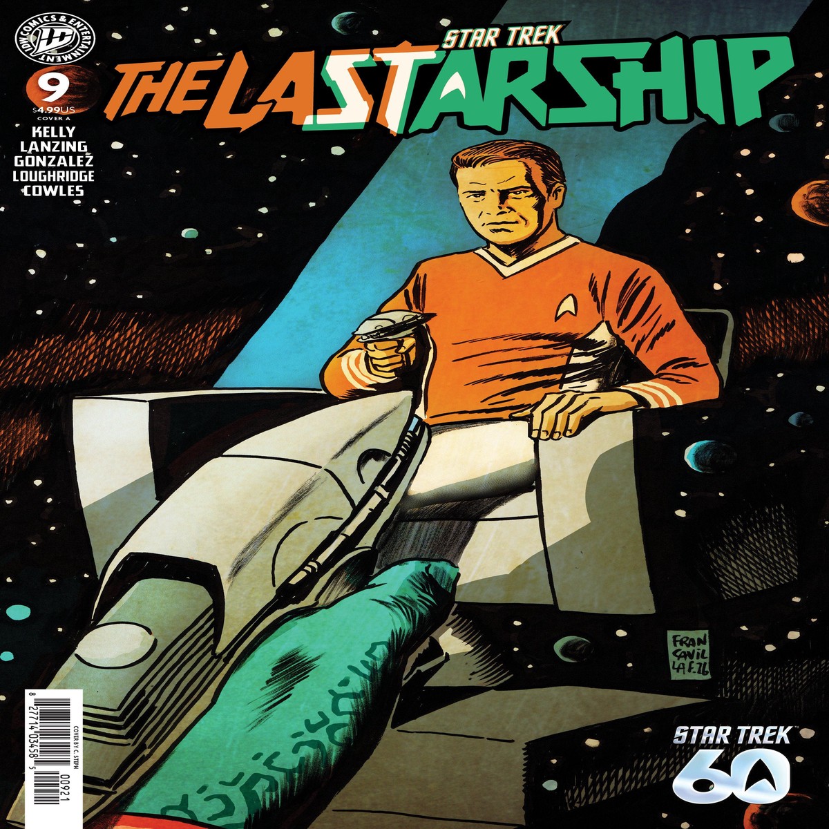 Star Trek: The Last Starship #9 Cover A (Francavilla)
